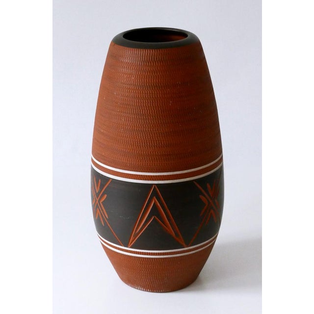 Mid-Century Modern Large Mid-Century Modern Ceramic Floor Vase, Germany, 1960s For Sale - Image 3 of 18