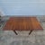 Mid-Century Modern 1990s Oak Veneer Expanding Dining Table W/ Built in Extending Leaves For Sale - Image 3 of 10