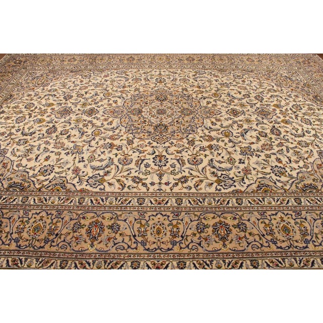 Brown Middle Eastern Hand-Knotted Rug For Sale - Image 8 of 11