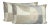 ⭐️ Ships Within 2 Days On the Front: Colonnade Printed Fabric On the Back: Ivory Linen Fabric Fabric Content: 100% Linen...