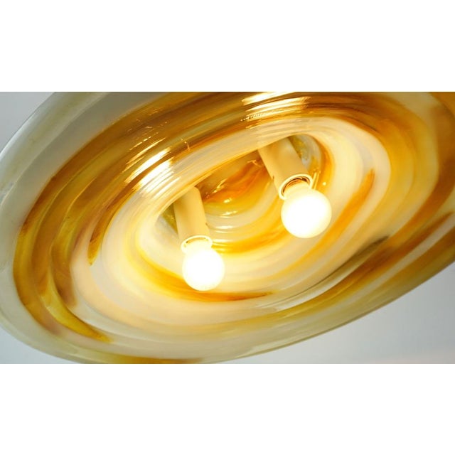 Large Vintage Space Age Pendant Lamp in Acrylic and Metal from Cosack Leuchten, 1970s For Sale - Image 15 of 16