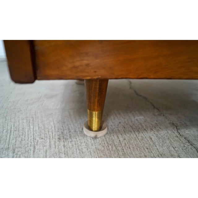 1960’s Mid-Century Modern Walnut Cabinet / Hutch For Sale - Image 12 of 12