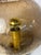 Brown Mushroom Lamp with Glass Inclusion from Süssmuth Leuchten, 1970s For Sale - Image 9 of 11