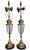 Hollywood Regency Vintage Chapman Hollywood Regency Style Brass Glass Table Lamps - a Pair For Sale - Image 3 of 10