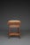 Wood Amsterdam School Oak and Linen Stool in the manner of Architect CJ Blaauw, 1920s For Sale - Image 7 of 11