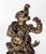 17th or 18th Century Chinese Sino-Tibetan Gilt Bronze Buddhist Makala Faced Deity Figure For Sale - Image 11 of 18