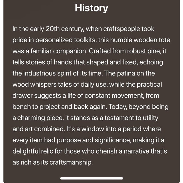 1900-1909 Wooden Storage Chest With Front Drawer. For Sale - Image 11 of 12