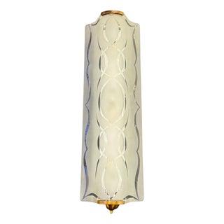 Mid-20th Century Pair Art Moderne Wall Sconces France For Sale