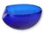 Iconic 1980s cobalt blue art glass bowl designed by Elsa Peretti for Tiffany & Co., crafted by master glassmaker Archimede...