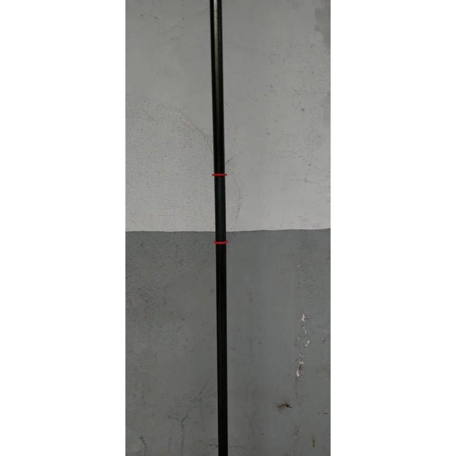 Black Floor Lamp from Antonangeli, 1980s For Sale - Image 4 of 18