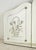 Traditional Vintage Traditional Etched Triptych Wall Mirror For Sale - Image 3 of 8