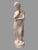 Antique Victorian 13.5" Art Nouveau Figural Parian Statue of a Robed Maiden Signed W.H.Goss For Sale - Image 6 of 7