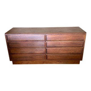 1960s Walnut 8 Drawer Dresser by John Keel for Brown Saltman For Sale