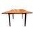 1960s Vintage Danish Teak Draw Leaf Mid Century Modern Dining Table For Sale - Image 5 of 13