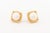Modernist Mabe Pearl and Diamond 14k Yellow Gold Earrings For Sale - Image 4 of 6