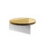 Early 21st Century Alwa One Super Big Coffee Table with Amber Top & Brushed Stainless Steel Base by Sebastian Herkner for Pulpo For Sale - Image 5 of 5