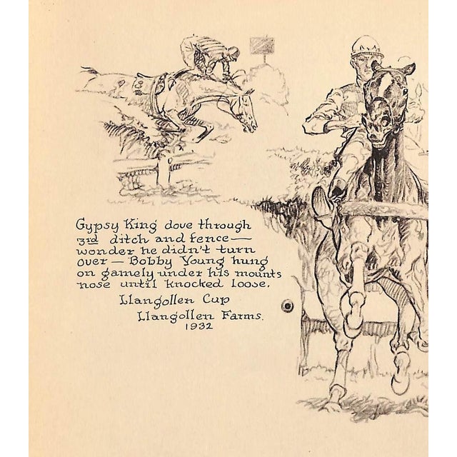 Art Sz: 9 1/2"H x 12 1/2"W 1933 Proof Plate for 'Spills and Thrills' Published by Charles Scribner's Sons New York 1933