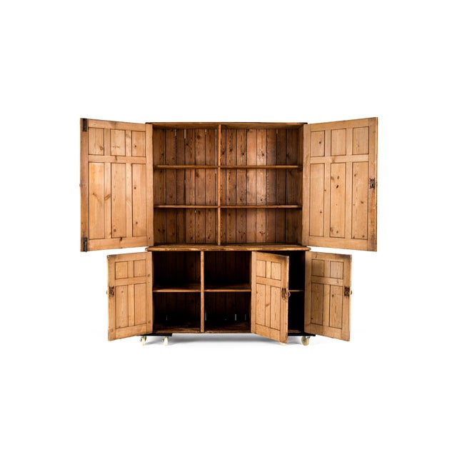 English House Keepers Cabinet in Pine For Sale - Image 5 of 14