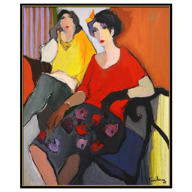 Post Impressionist Late 20th Century Contention, Itzchak Tarkay For Sale - Image 3 of 5