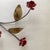 Metal Rare Vintage Enameled Floral Wall Sculpture by Curtis Jere Circa 1960s For Sale - Image 7 of 12