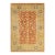 Mogul Collection Hand-Knotted Area Rug - Orange 6' 3" x 8' 10" For Sale - Image 4 of 4