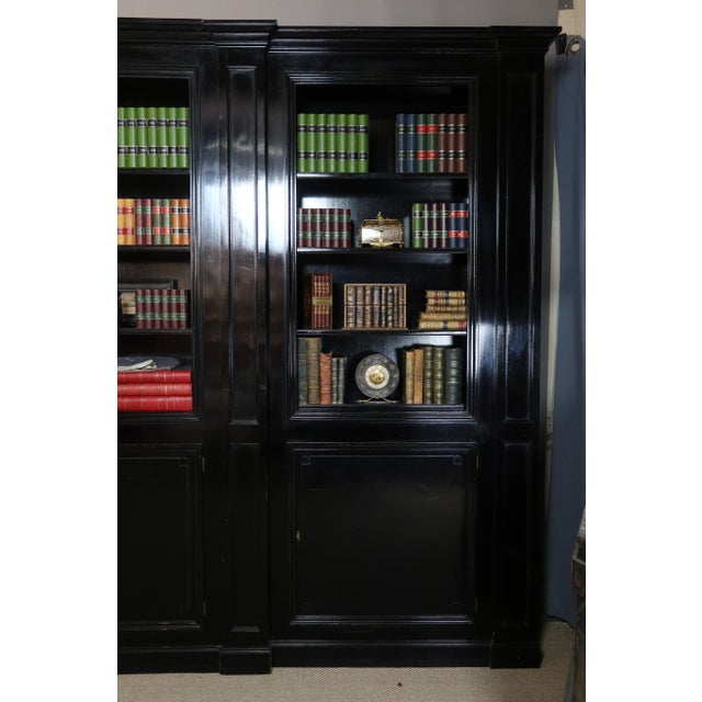Wood Vintage Library from Maison Jansen, 1980s For Sale - Image 7 of 15