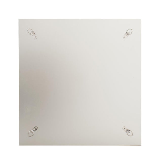Adoree V Grooved Square Mirror For Sale In Chicago - Image 6 of 11