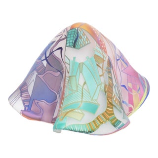 Art Glass Sculpture by Stephen Hodder For Sale