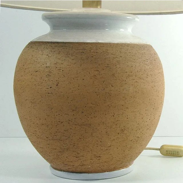 1980s Italian Ceramic Table Lamp from Da Vinci, 1980s For Sale - Image 5 of 8