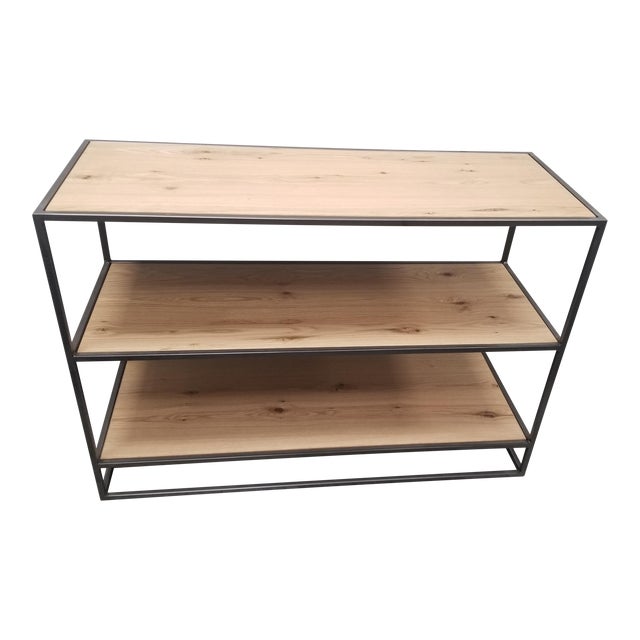 Industrial 48" Low Bookshelf Chairish