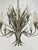 Silver Remains Lighting "Plume" Antique Nickel & Glass 12-Arm Chandelier, Labeled For Sale - Image 8 of 18