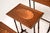 Brown Antique Edwardian Walnut Nesting Tables, 1900, Set of 3 For Sale - Image 8 of 10