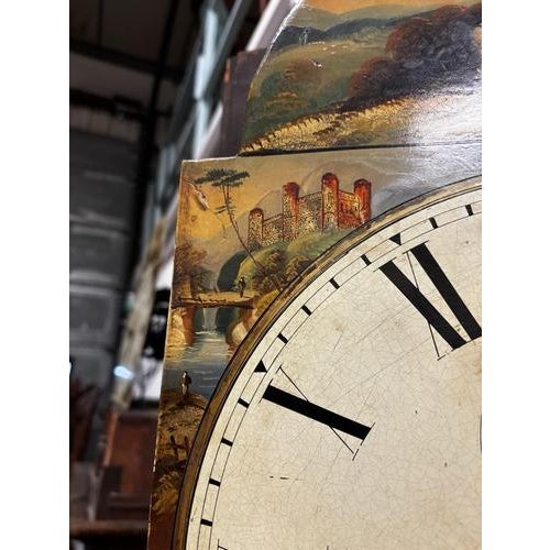 Brown Longcase Clock by W. Windle of Stockton For Sale - Image 8 of 18
