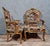 Antique Baroque Chairs in Gilded and Carved Wood, 1900s, Set of 2 For Sale - Image 6 of 14