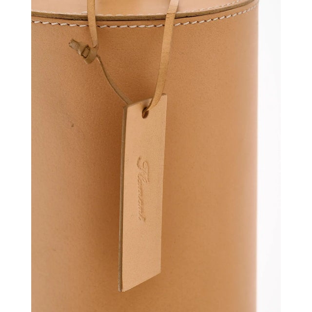 Animal Skin Vintage Leather Table Lamps For Sale - Image 7 of 9