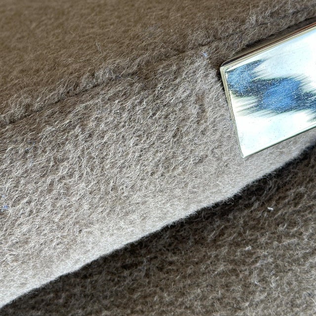 Metal 1970s Angular Lounge Chair by Andree Putnam for Directional For Sale - Image 7 of 7