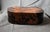 Antique Japanese lacquerware box, featuring makie decoration where metal powder is sprinkled over wet lacquer to create...