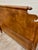 Antique Full Size American Empire Style Burl Grain Four Poster Bed For Sale - Image 9 of 11