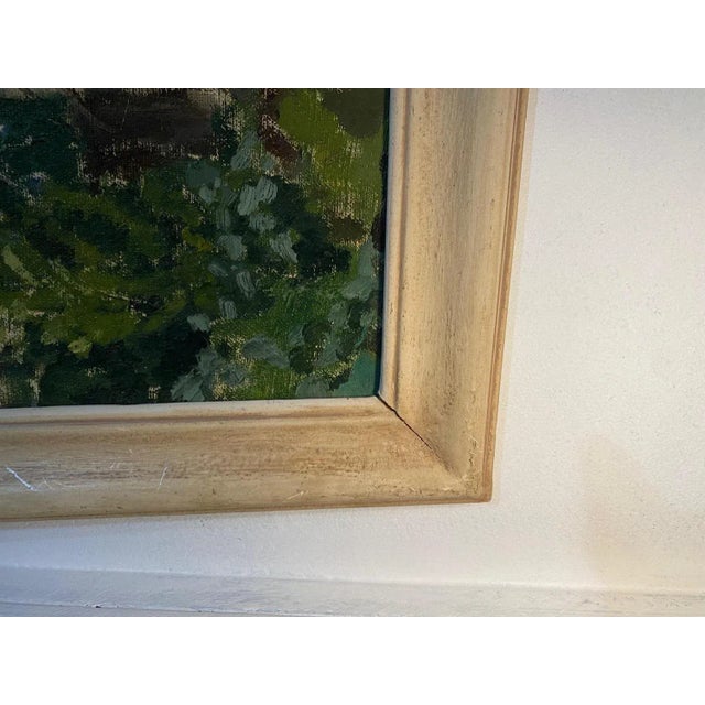 Gustave Francois, Villa, Oil on Canvas, 1917 For Sale - Image 5 of 9