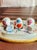1980s 1980s Gucci Bernardaud Limoges Floral & Butterfly Print Porcelain Egg Cup and Salt Shaker Set, Made in France - 4 pcs For Sale - Image 5 of 10