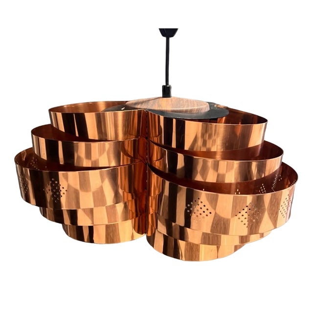 Vintage Ceiling Lamp by Werner Schou for Coronell Elektro, 1960 For Sale