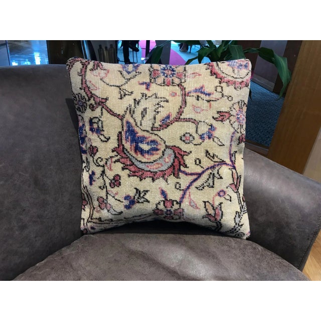 Vintage Decorative Throw Pillow Cover For Sale - Image 10 of 13