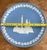 1970s Vintage Wedgwood Blue Jasperware Trafalgar Square Christmas Plate For Sale - Image 5 of 7