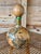 Vintage Florentia Italian Leather Wrapped World Map Liquor Decanter For Sale - Image 12 of 12