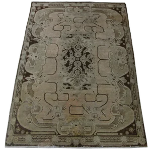 Ca.1900 Authentic Khotan Samarkand Rug 8'10'' X 5'6''