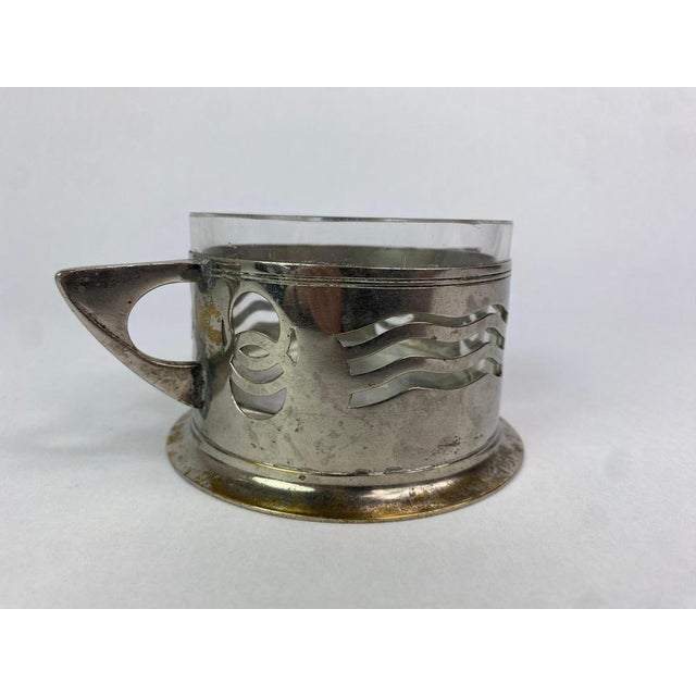 Secession Sugar Bowl attributed to Argentor Wien, 1890s For Sale - Image 5 of 7