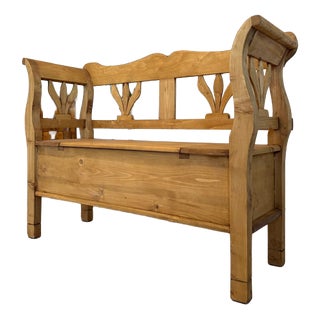 Farmhouse Kitchen Chest Bench For Sale
