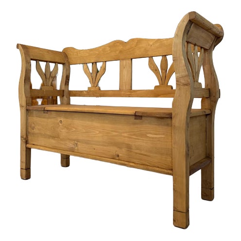 Farmhouse Kitchen Chest Bench For Sale