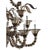 Smoked Murano Glass Chandelier by Simoeng For Sale - Image 6 of 8