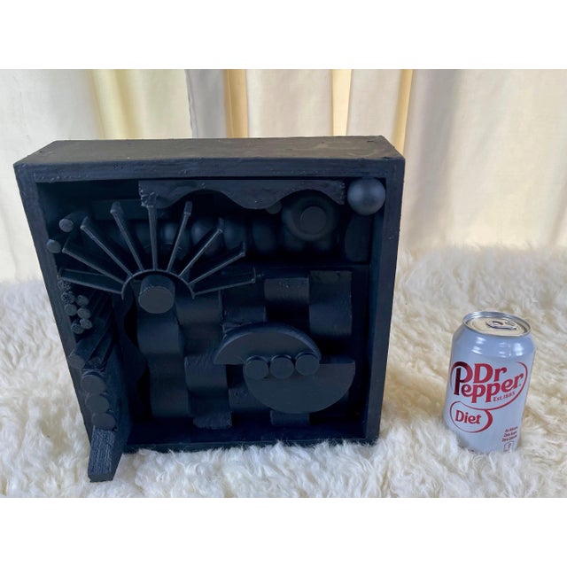 Contemporary Assemblage Sculpture After Louise Nevelson For Sale In Palm Springs - Image 6 of 9